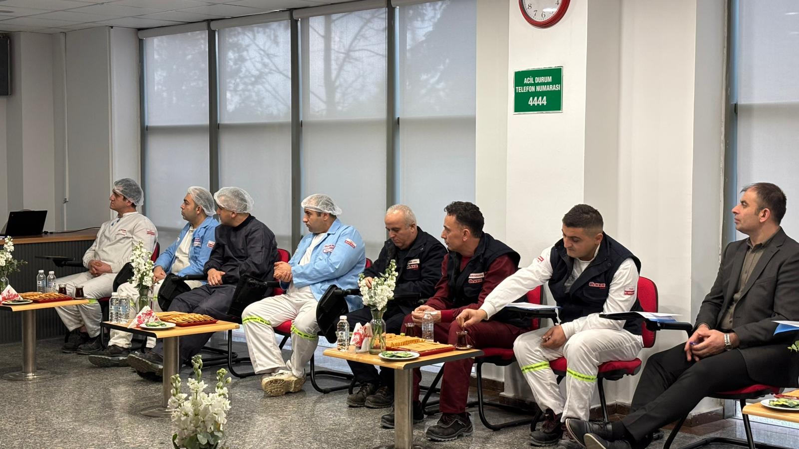 Ankara �lker ve Un Fabrikalar�nda. End�striyel �li�kiler Toplant�s� Ger�ekle�tirildi